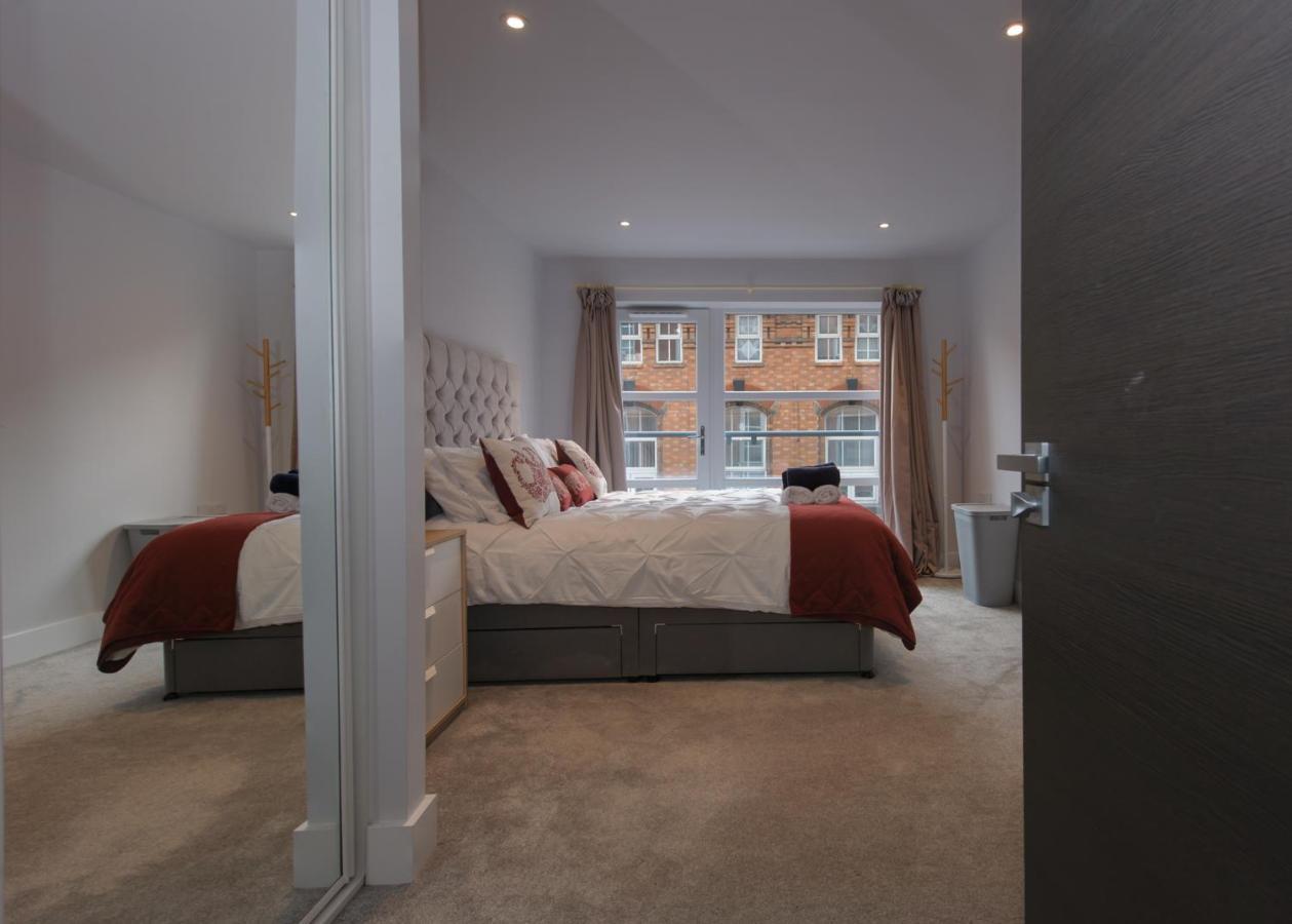 Gorgeous Spacious 2 Bed 2 Bath Apartment Leicester Buitenkant foto